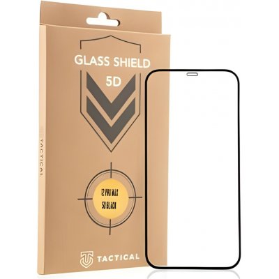 Tactical l Glass Shield 5D AntiBlue sklo pro Apple iPhone 12 Pro Max Black 57983104993 – Zboží Živě