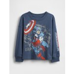 Baby tričko Gap & Marvel Tmavě modrá – Zboží Dáma