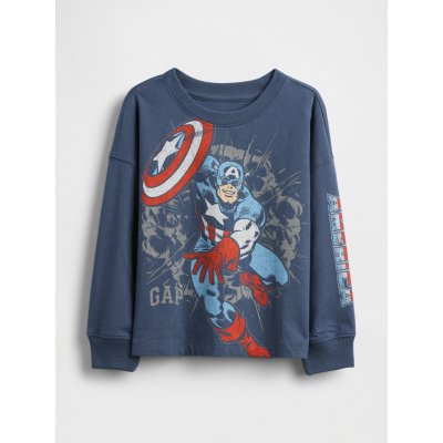 Baby tričko Gap & Marvel Tmavě modrá – Zboží Dáma