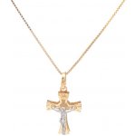 Beny Jewellery Zlatý Kříž s Ježíšem Kristem 7151381 – Sleviste.cz