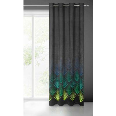 ZÁVĚS ANGELINA 140X250 CM ČERNÁ – Hledejceny.cz