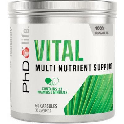 PhD nutrition Vital 60 kapslí – Hledejceny.cz