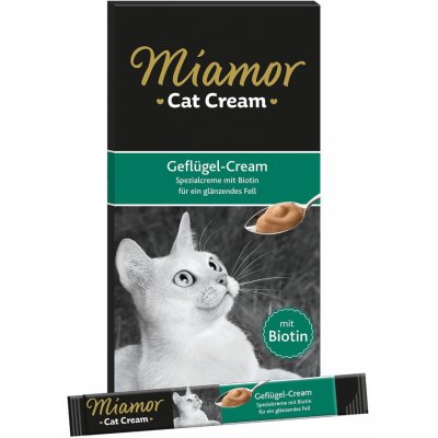 Miamor Cat Cream drůbeží krém 11 x 6 x 15 g – Zboží Mobilmania