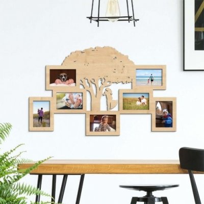 Strom s rámečky na fotky na zeď – Zboží Mobilmania