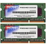 Patriot SODIMM DDR3 4GB 1333MHz CL9 PSD34G13332S – Hledejceny.cz