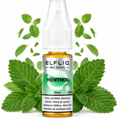 Elf Bar Elfliq Salt Menthol 10 ml 20 mg – Zboží Dáma