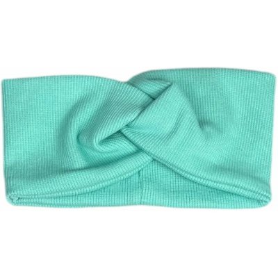 My Mimi Dívčí čelenka s křížením Tyrkysová – Sleviste.cz