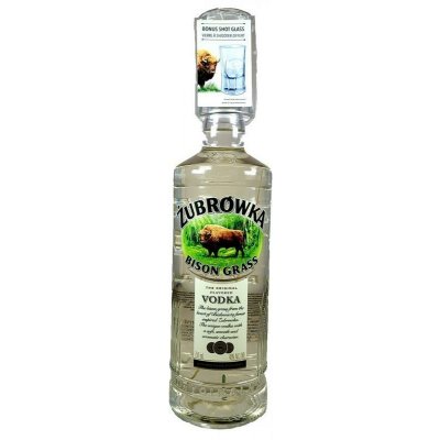 Zubrowka Biala a panák 37,5% 0,7 l (holá láhev) – Hledejceny.cz