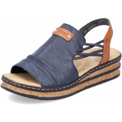 Rieker 62962-14 MODRÁ – Zboží Dáma