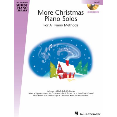 More Christmas Piano Solos Level 2 Hal Leonard Student Piano Library vnon melodie pro klavír 989963 – Zboží Mobilmania