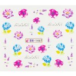 BIO nails Vodolepka BN 1467 květy a nápisy – Hledejceny.cz
