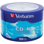 Verbatim CD-R 700MB 52x, bulk box, 50ks (43787) – Hledejceny.cz