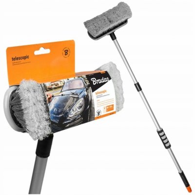 Bradas Kartáč na mytí aut 80-130cm teleskopický bez ventilu – Zboží Mobilmania