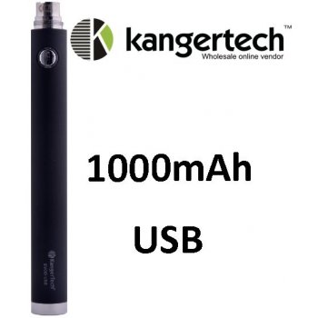 Kangertech EVOD baterie s USB Black 1000mAh