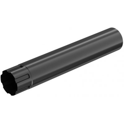 Bryza Svod pozinkovaný Ø 90 mm 3 m RAL 9005 černý – HobbyKompas.cz