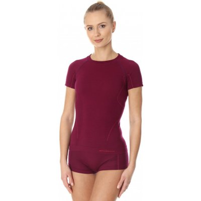 Brubeck active Wool KR Women's plum – Hledejceny.cz