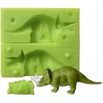 Silikonová formička 3D dinosaurus – Zboží Mobilmania