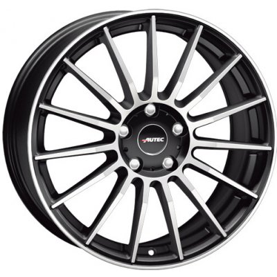 AUTEC LAMERA 8,5x20 5x108 ET48 black matt polished | Zboží Auto