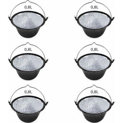 Perfect Home Servírovací kotlík 0,8L, 6ks, smalt, 40911 – Zboží Mobilmania