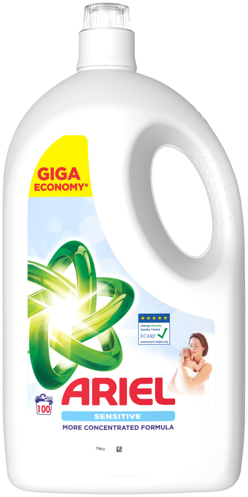 Ariel prací gel Sensitive 4,5 l 100 PD