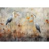 Tapety Postershop Fototapeta vliesová Art Abstract Birds Herons rozměry 104x70,5 cm