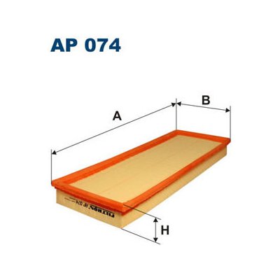 Vzduchový filtr FILTRON AP 074 – Hledejceny.cz
