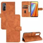 TT-TopTechnology Kožené Realme 7 Pro hnědé – Zboží Živě