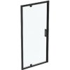 Pevné stěny do sprchových koutů Ideal Standard Pivotové sprchové dveře 900 mm, černá/čiré sklo - K9270V3