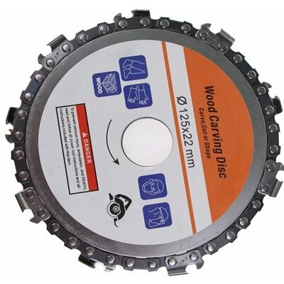 Řezný kotouč na dřevo 125x22 mm – Zboží Mobilmania