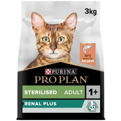 Pro Plan Cat Adult Sterilised Renal Plus losos 3 kg