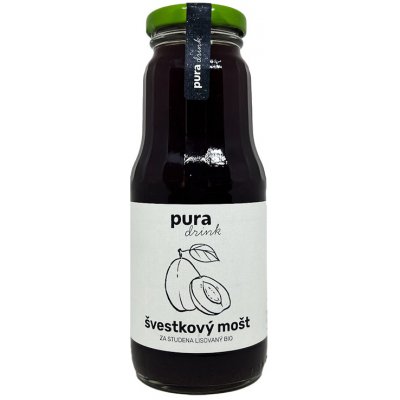 PURADRINK Švestkový mošt BIO 300 ml – Zboží Dáma