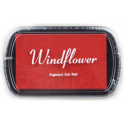 Windflower Razítkovací polštářek červená – Hledejceny.cz