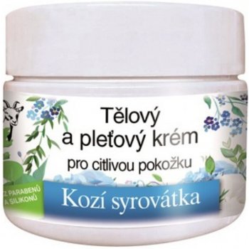 Bione Cosmetics Kozí Syrovátka výživný krém na obličej a tělo pro citlivou pokožku 260 ml