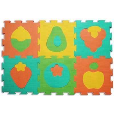 Lee puzzle ovoce 6 ks – Zboží Mobilmania