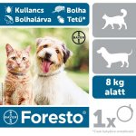 Foresto obojek pro malé psy a kočky do 8 kg 38 cm – Zboží Mobilmania