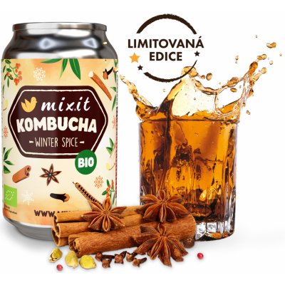 Mixit Kombucha Winter Spice 330 ml – Sleviste.cz