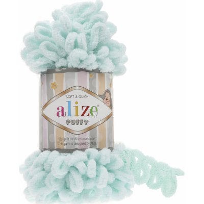 Alize Příze Puffy 15 mint – Zboží Dáma
