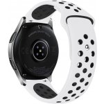 Eternico Sporty Universal Quick Release 22mm Solid Black and White AET-U22SP-BlWh – Sleviste.cz