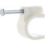 DATACOM Kabelová příchytka (10mm) bílá 100ks – Hledejceny.cz