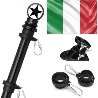 TALITARE Černý hliníkový stožár 150cm – Zboží Dáma