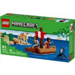 LEGO® Minecraft 21259 Plavba na pirátské lodi – Hledejceny.cz