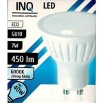 INQ LED žárovka GU10 7W studená bílá – Hledejceny.cz