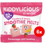 Kiddylicious ovocné polštářky z jahod a banánu 6 g – Hledejceny.cz