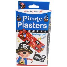 Masterplast Pirát náplast voděodolná pro děti 75 ks