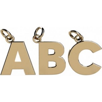 Couple Písmeno ve žlutém zlatě N 585 68 2 0499.0Z00.0.14.000.21 – Zboží Mobilmania