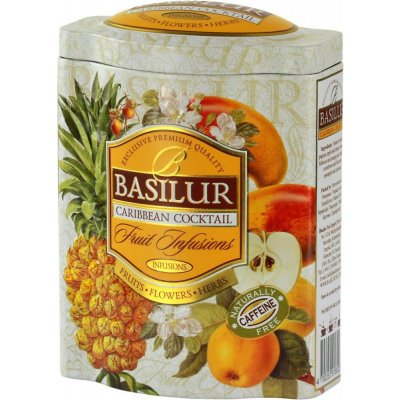 Basilur Fruit Caribbean Coctail plech 100 g