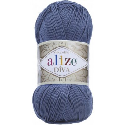 Alize Diva 353 indigo modrá – Hledejceny.cz