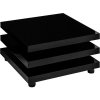 Konferenční stolek Stilista 87074 60 x 60 cm černý lesk