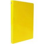 LUMA 4-kroužkový pořadač A4 2,5 cm neon žlutý – Zboží Živě