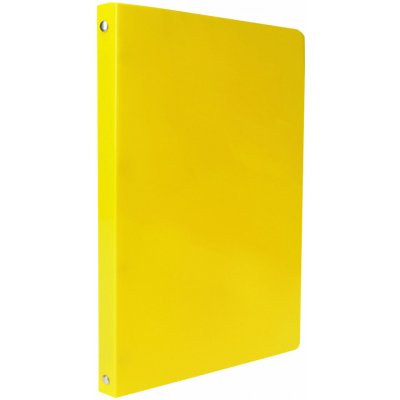 LUMA 4-kroužkový pořadač A4 2,5 cm neon žlutý – Zboží Živě